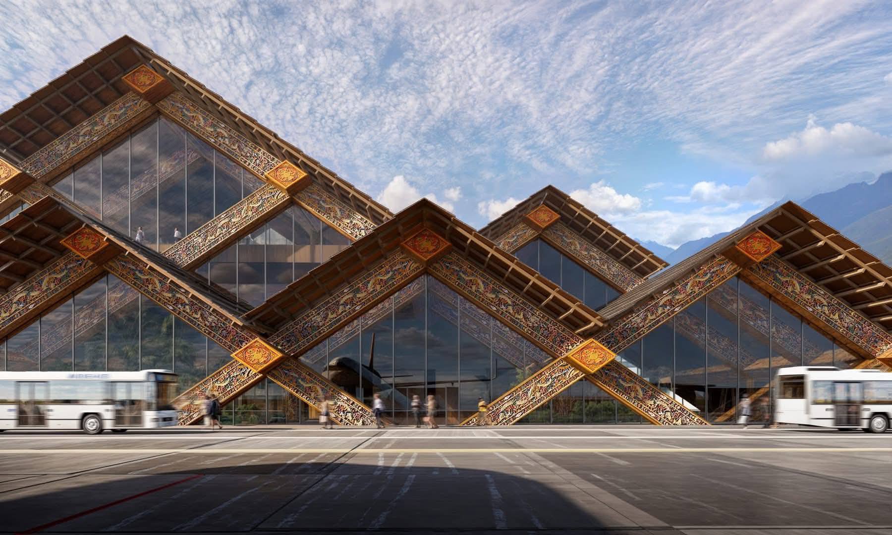 Aéroport de Gelephu - Intérieur